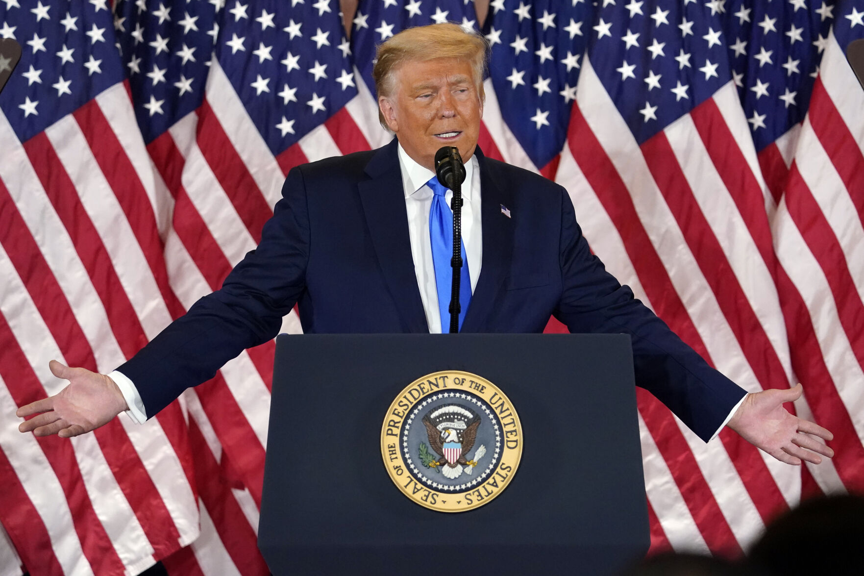 2020 — Donald Trump (R), 60.9%